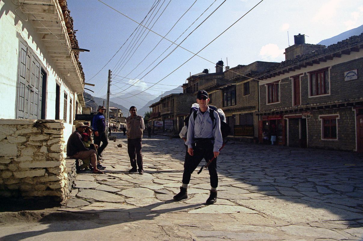 12 Jerome Ryan On Jomsom Street Ready To Start Trek 